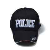 New 3D Police Embroidery Logo Cotton Baseball Cap/Hat