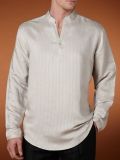 Elegant Guayabera Shirt for Men of Long Sleeve