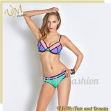 Factory Low Price Hot Sexy Girls Bikini with Two Pieces Swimsuit