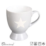 8oz Footed Mug with Engraved Star Design