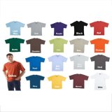 Plain Springy 65 Polyester 35 Cotton T Shirt