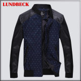 New Arrived PU Jacket for Men Leisure Clothes