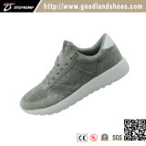 Hotselling Fashion Sports Casual Women Footwear with Top Leather