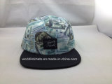 High Quality Printed Fitted Snapback Cap/5 Panel Hat