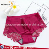 Chinlon Lace Back Seamless Stealth Comfortable Non-Trace Briefs Sexy Classic Version Underwear Panties