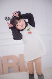 Girls Sweater Skirt for Winter Wihte Color