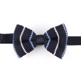Men's Fashionable 100% Polyester Knitted Bow Tie (YWZJ94)
