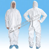 Breathable Waterproof Microporous Coverall for Men