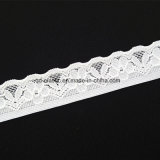 26mm Crochet Jacquard Flower Pattern Wavy Edge Elastic