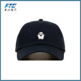 OEM 6 Panel Black Baseall Cap Embroidery Sport Hat