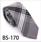 New Design Fashionable Silk/Polyester Check Tie (BS-170)