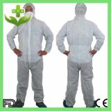 Disposable SMS Coverall with Elastic Hood