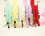 Resin Lace Zippers with Competitive Price
