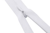 Invisible Zipper with White Color and Drop Puller/Top Quality