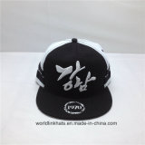 Customized Two Tone 3D Embroidery 6panel Hot Sell Snapback Caps