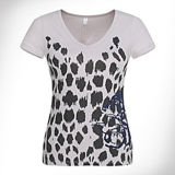 Fashion Nice Cotton Printed T-Shirt for Women (W115)