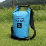 Outdoor Custom 5L Blue Tarpualin PVC Waterproof Ocean Pack Dry Bag