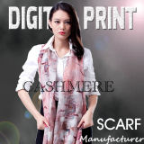Digital Printed Cashmere Scarf