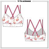 Stylish Dri Fit Sublimation Plus Size Sports Yoga Bra