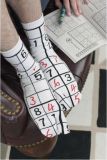 Sudoku Tabi Dress Sock