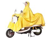 Extra Large Motorcycle Scooter Rainwear with Hood Visor