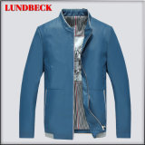 Best Sell PU Jacket for Men Leisure Winter Coat