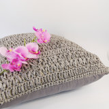 High Quality Chic 45X45cm Raffia Seat Cushions