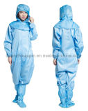 OEM Polyester Industry Chemical Anti Static Dust Protective Clothing
