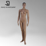 Female Full Body Stand Fleshcolor Glass Fiber Reinforced Plastics Mannequins