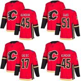 Calgary Flames Morgan Klimchuk Tanner Glass Luke Ice Hockey Jerseys