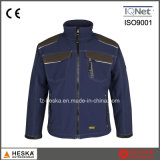 Mens TPU and Fleece 3 Layer Anti-Abrasion Softshell Jacket