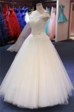 off Shoulder Llace Floor Length Bridal Dresses Wedding Gown (Q90282)