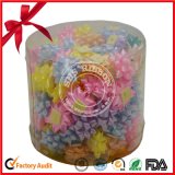 Colorful Printed Polyester Rainbow Satin Ribbon Bow