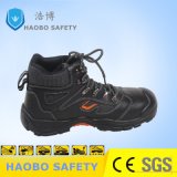 Men Leather Steel Toe PU Sole Safety Working Shoes