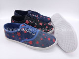 Latest Women's Injection Canvas Shoes Flat Sneaker Shoes (FPY818-21)