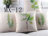 Fresh Vanilla Cotton American Country Plant Sofa Decorative Cushion Pillow