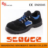 Stylish Safety Shoes with Cow Suede Leather RS521