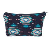 Indian Mint Women Aztec Portable Type Make up Bags Cosmetic Bag Maleta De Maquiagem Bags Cases Storage Travel Makeup Bags Brand