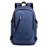 1X Polyester Backpack USB Charging External Port Interface Travel Knapsack Large Zh-Cbj22 (6)