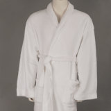 Super Soft 100% Polyester Coral Fleece Bathrobe