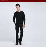 Men's Yak Wool/Cashmere Round Neck Long Sleeve Sweater/Clothing/Garment/Knitwear