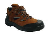 Cow Suede Leather Safety Shoes with Good Quality (Sn1280)