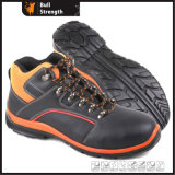 Dual Density PU Outsole Safety Shoe with Genuine Leather (SN5325)