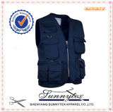 2016 Hot-Selling Fishing Vest with Multi Pockets for Men