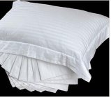 New Style Stripe Pillow Case with Decorative Border
