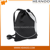 Black Wholesale Custom Womens Man Sport Drawstring Gym Bag Backpack