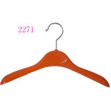 13 Inch Plastic Orange Baby Clothes Hanger