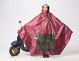 Promotional Thickened Oxford Two Person Double Raincoat for Motorcycle