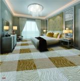 N379-Rolled 1/8 Nylon-PA6 Cut &. Loop Woven Full-Width Repeat Office/Hotel/House Carpet