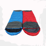 Red and Blue Outdoor Sport Hollow Cotton Sleeping Bag